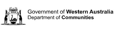 Department of Communities WA Logo
